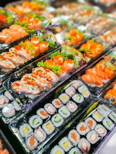 istock Japanese seafood sushi 1124738377