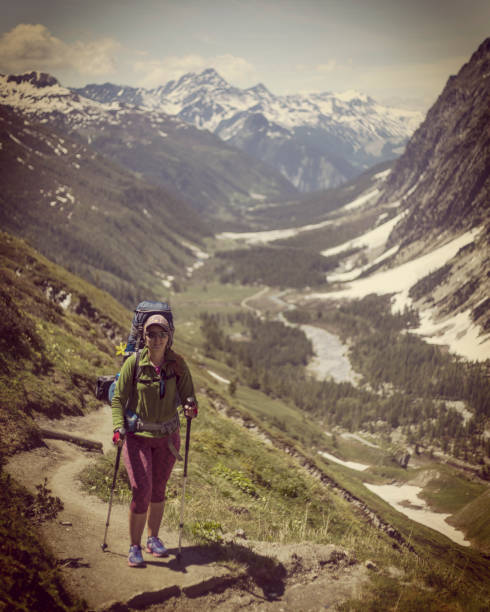 istock Trekking in the Canadian mountains 1124739274