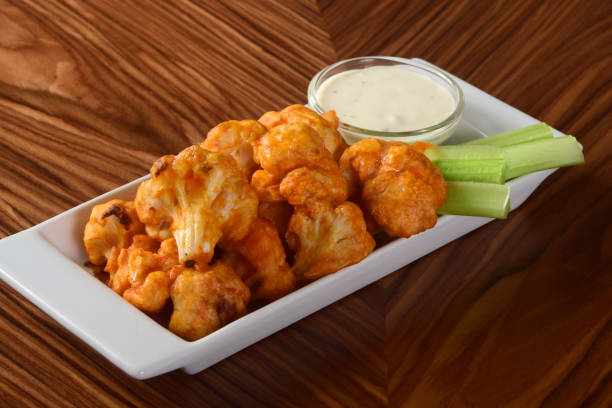 istock Vegetarian Buffalo Cauliflower Bites 1124740743