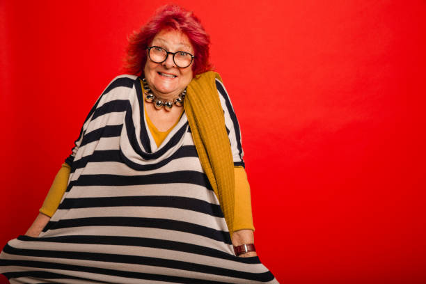 istock Excited Senior Woman 1124748089