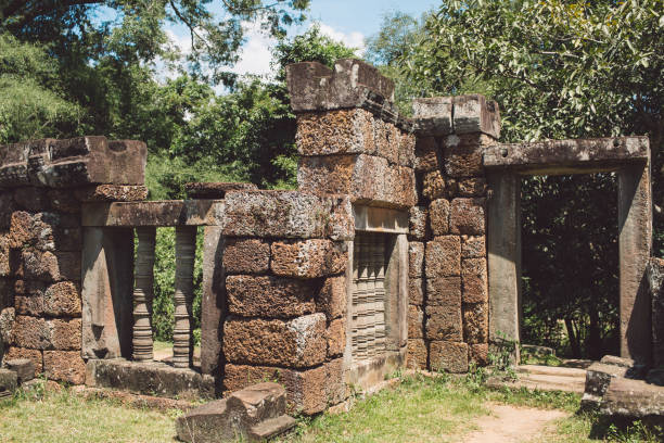 istock Historic Temple At Siem Reap 1124752863