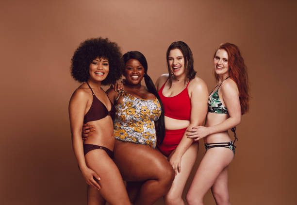 istock Diverse women in swimwear 1124754335