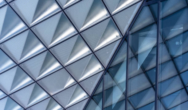istock Full Frame Shot Of Modern Building 1124754656