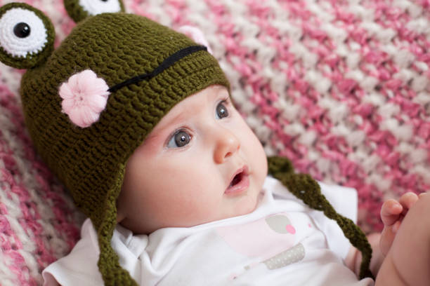 Portrait of a cute baby