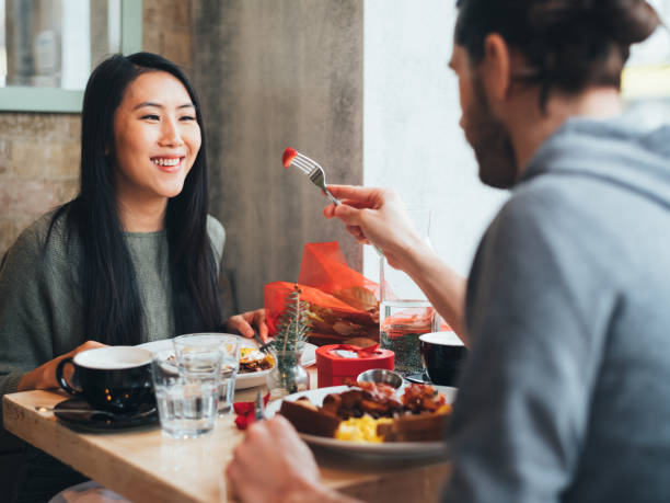 istock Valentine's Day date at the Bistro 1124784865