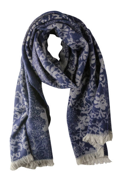 istock scarf summer. multicolored scarf. Scarf top view 1124793942