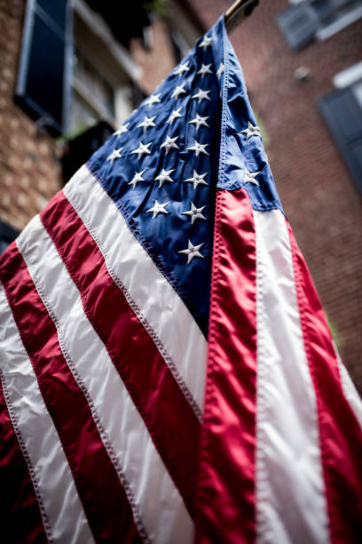 istock American Flags Alexandria, VA 1124797203