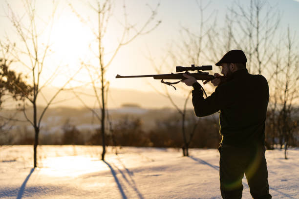 istock He is holding his prey in the crosshairs 1124799603