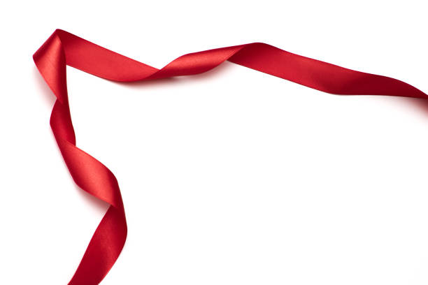 istock red satin ribbon isolated on white background 1124814324