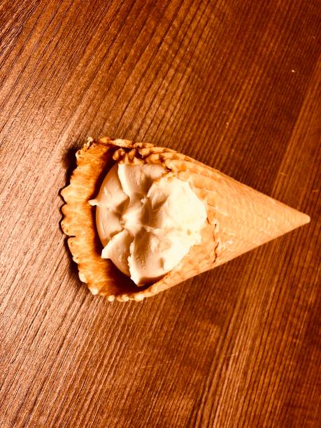 istock Ice cream been eaten away 1124816933