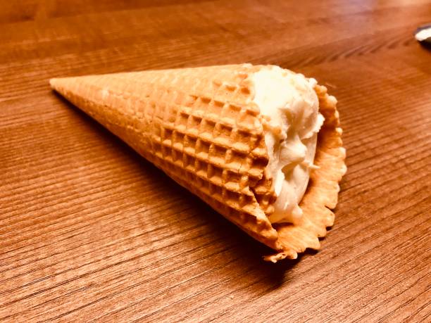 istock Ice cream been eaten away 1124816957