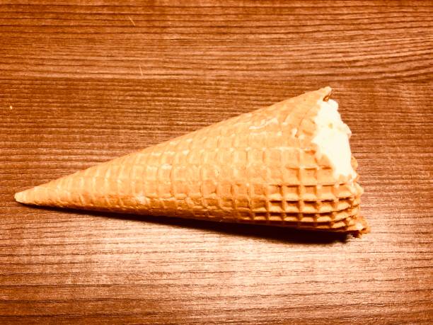 istock Ice cream been eaten away 1124817291