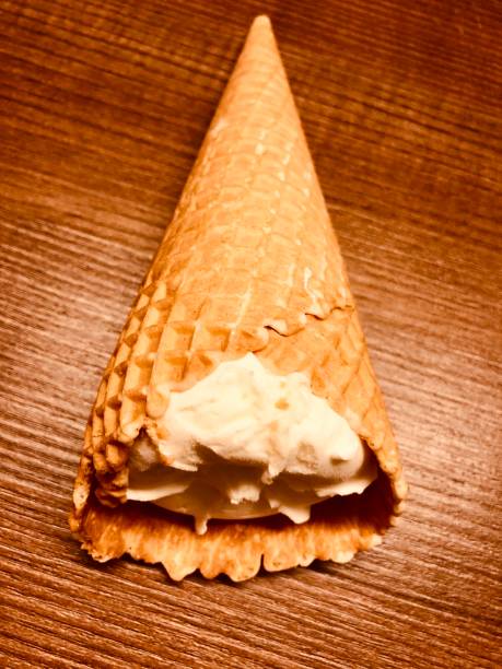 istock Ice cream been eaten away 1124817943