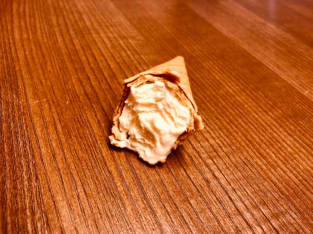 istock Ice cream been eaten away 1124818510