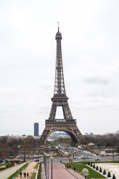 istock View at Eiffel Tower in Winter, Paris, France 1124819029