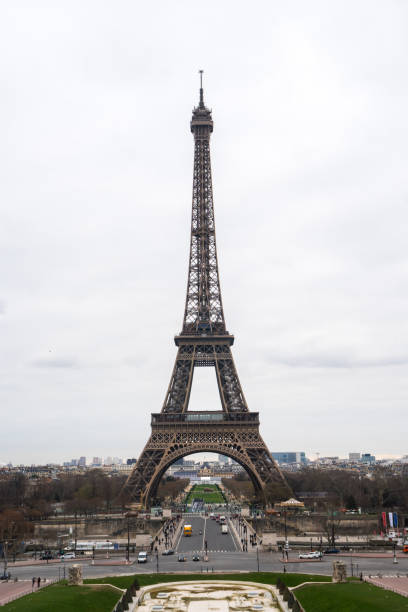 istock View at Eiffel Tower in Winter, Paris, France 1124819030