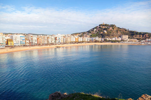 istock Sunny day in a wonderful small sea bay 1124823912
