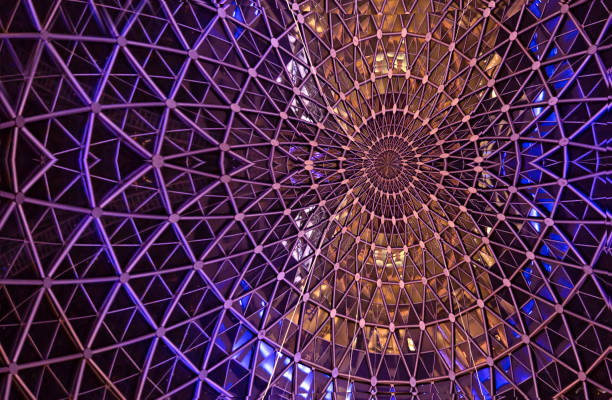 istock Modern Complicated Architecture on Panora shopping mall ,Ankara Turkey 1124828796