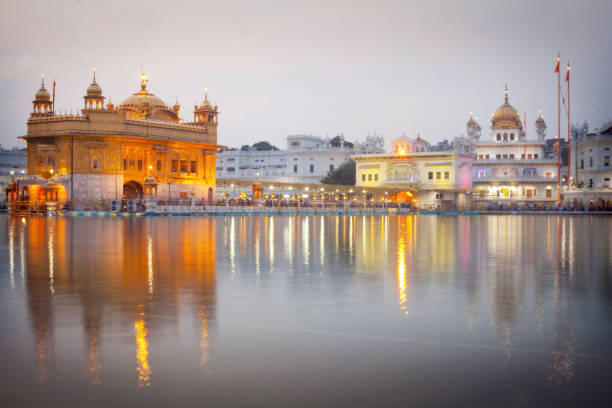 istock Golden Temple at sunset, Amritsar - India 1124831894