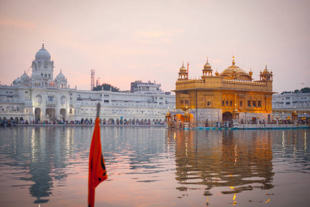 istock Golden Temple at sunset, Amritsar - India 1124831910