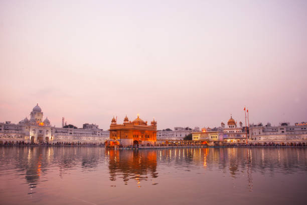 istock Golden Temple at sunset, Amritsar - India 1124831947