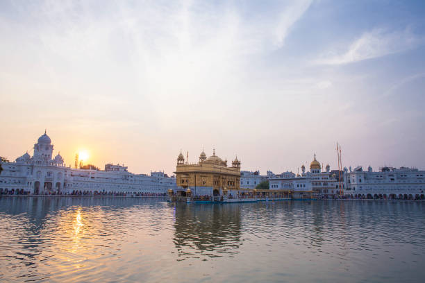 istock Golden Temple at sunset, Amritsar - India 1124832361