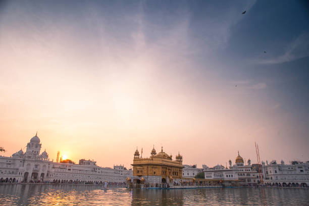 istock Golden Temple at sunset, Amritsar - India 1124832365