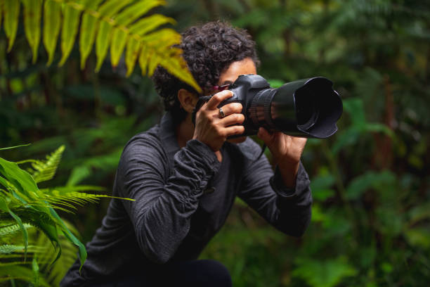 istock Young Female Photographer 1124839815