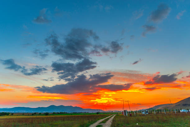 istock Colorful clouds at the sunset 1124859707