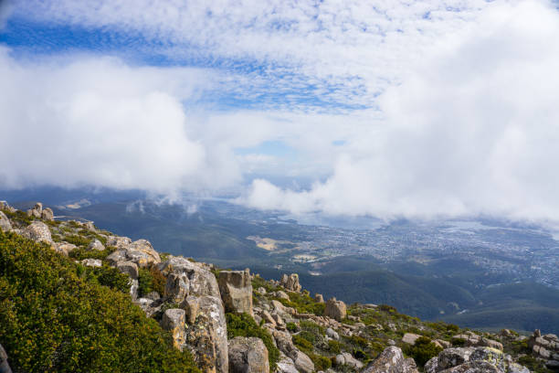 istock Hobart's city view from Wellington mountain 1124860089