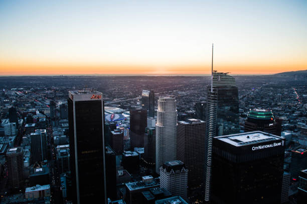 istock View of downtown Los Angeles from above 1124862167