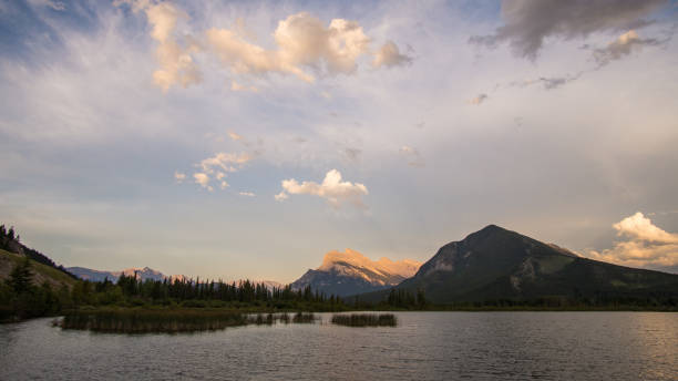 istock Mt. Rundle from Vermillion Lakes outside Banff, Canada 1124863847