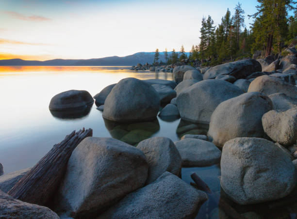 istock Tranquil Sunset over Lake Tahoe 1124864132
