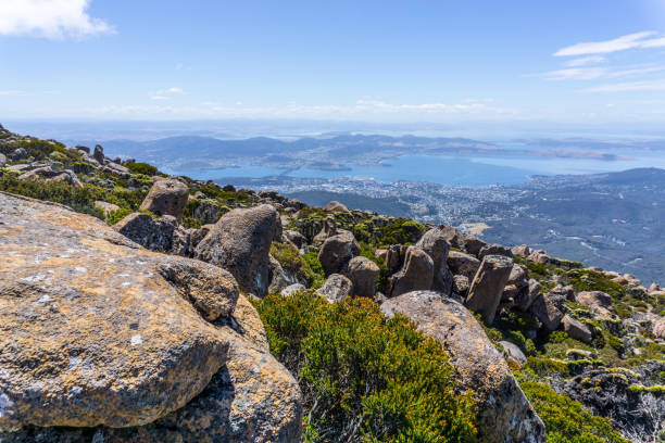 istock Hobart's city view from Wellington mountain 1124871956