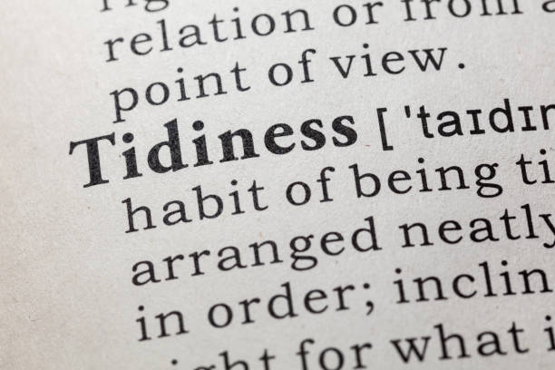 istock definition of tidiness 1124871975