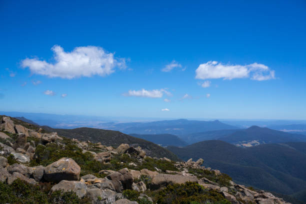 istock Hobart's city view from Wellington mountain 1124877581