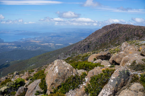 istock Hobart's city view from Wellington mountain 1124880412