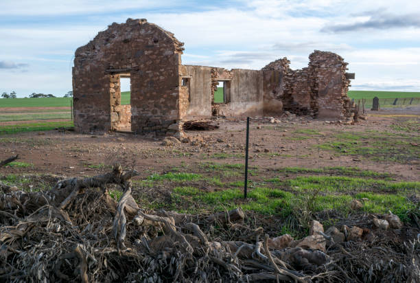 istock St Kitts, South Australia: Farm House Ruins 1124903256