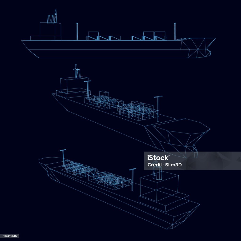 Java Tanker Graphics Tutorial Set Tankers Stock Illustration - Download Image Now - Ship, Three ...