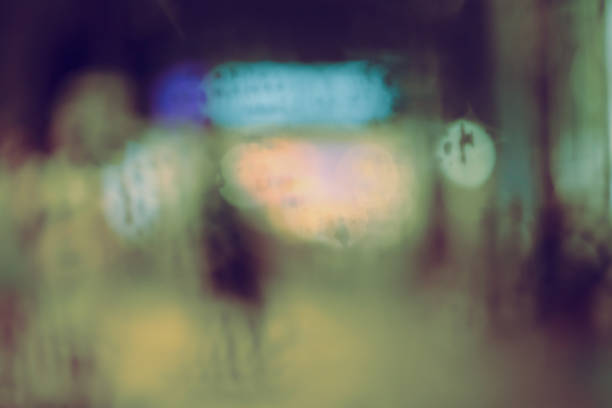 istock Abstract circular bokeh background of night light 1124963122