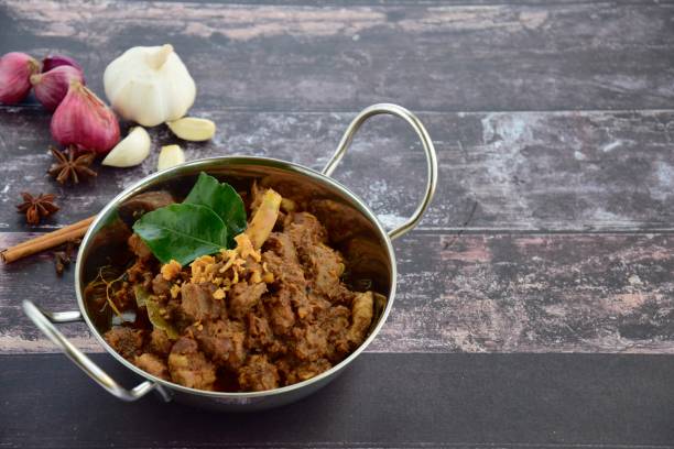 istock Beef Rendang. Traditional Indonesian dish served during Eid al Fitr or Idul Fitri 1124973727