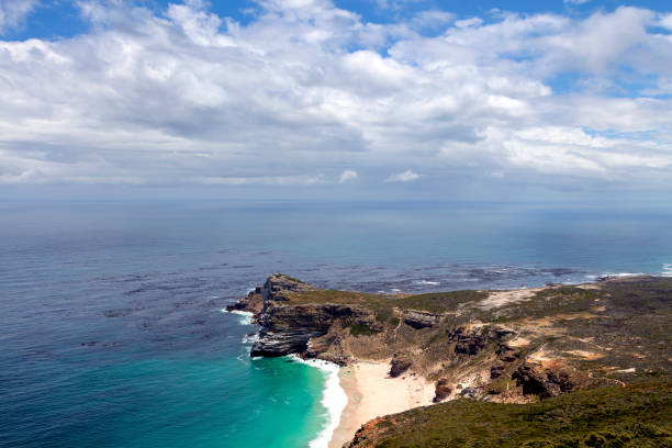 cape of good hope, diaz beach, cape peninsula, south africa - south africa africa cape of good hope cape town imagens e fotografias de stock