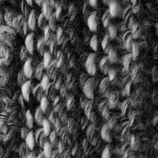 istock black and white knitted knit fabric 1124978874