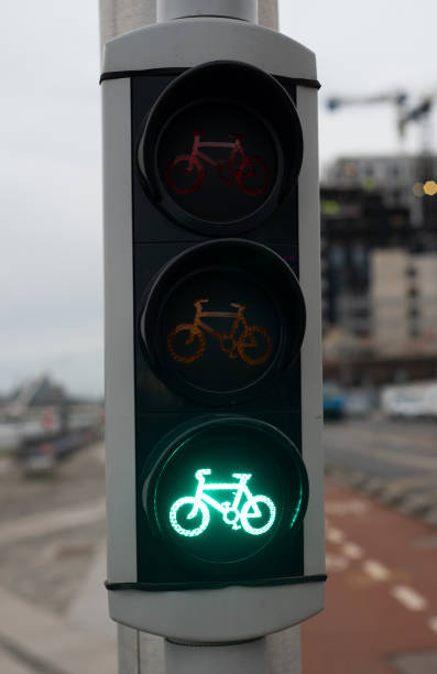 istock Green color at the traffic lights 1124980655