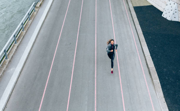 istock Jogging on the street 1124983003