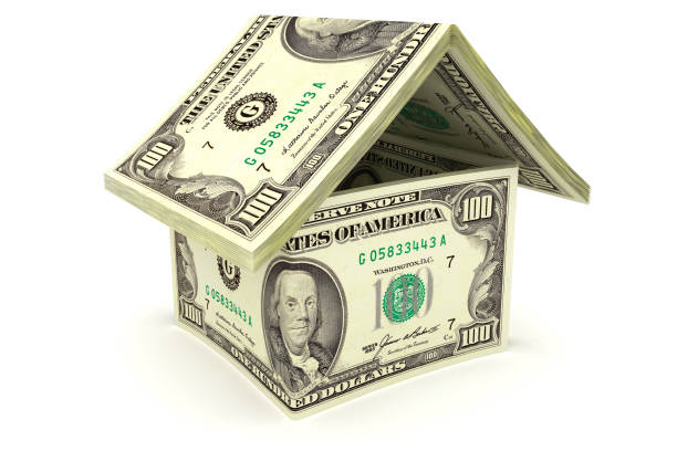 istock One Hundred Dollars House - 3d illustration 1124983698