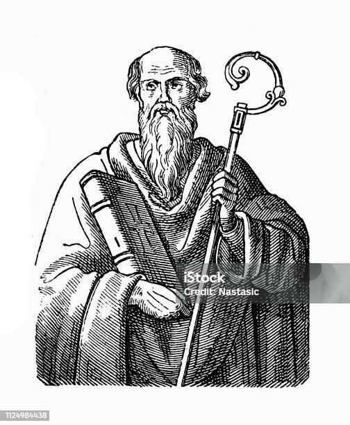 Athanasius Of Alexandria Bishop Of Alexandria Stock Illustration - Download Image Now