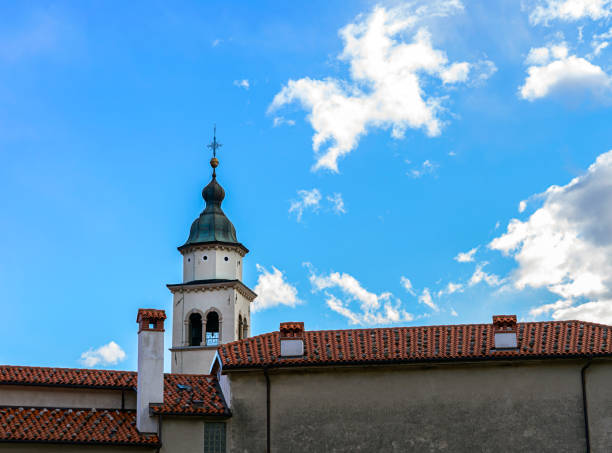istock Old small mediterranean christian church 1124984633