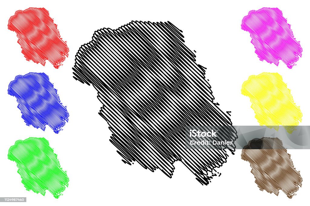 Telemark Drawing Telemark Map Vector Stock Illustration - Download Image Now - Abstract ...