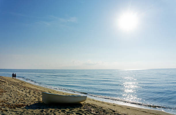 istock Beach in eastern coast of Corsica 1124989134